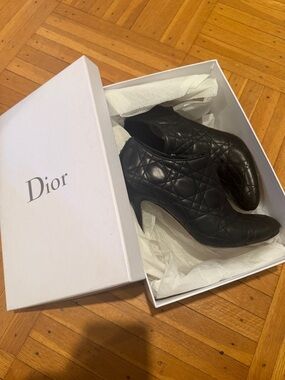 Vintage Dior Ankle Booties